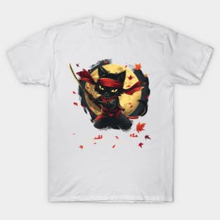 Cat Ninja Legend Purr-fect Mastery T-Shirt